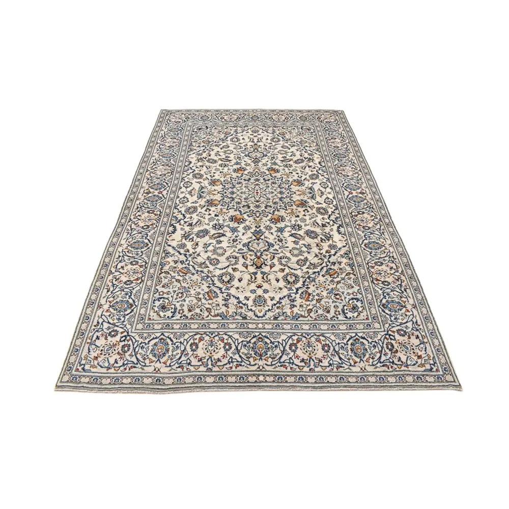 Persisk teppe - Keshan - 300 x 195 cm - mørk beige