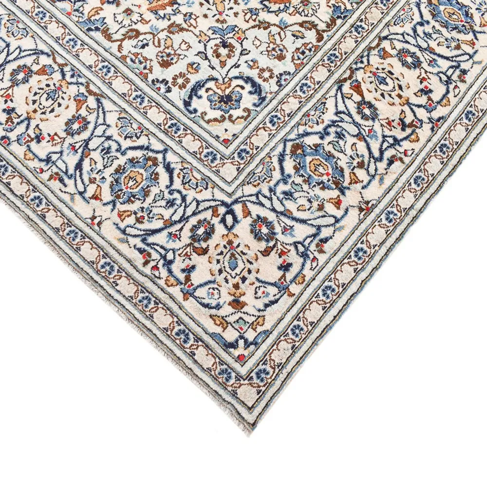 Persisk teppe - Keshan - 300 x 195 cm - mørk beige