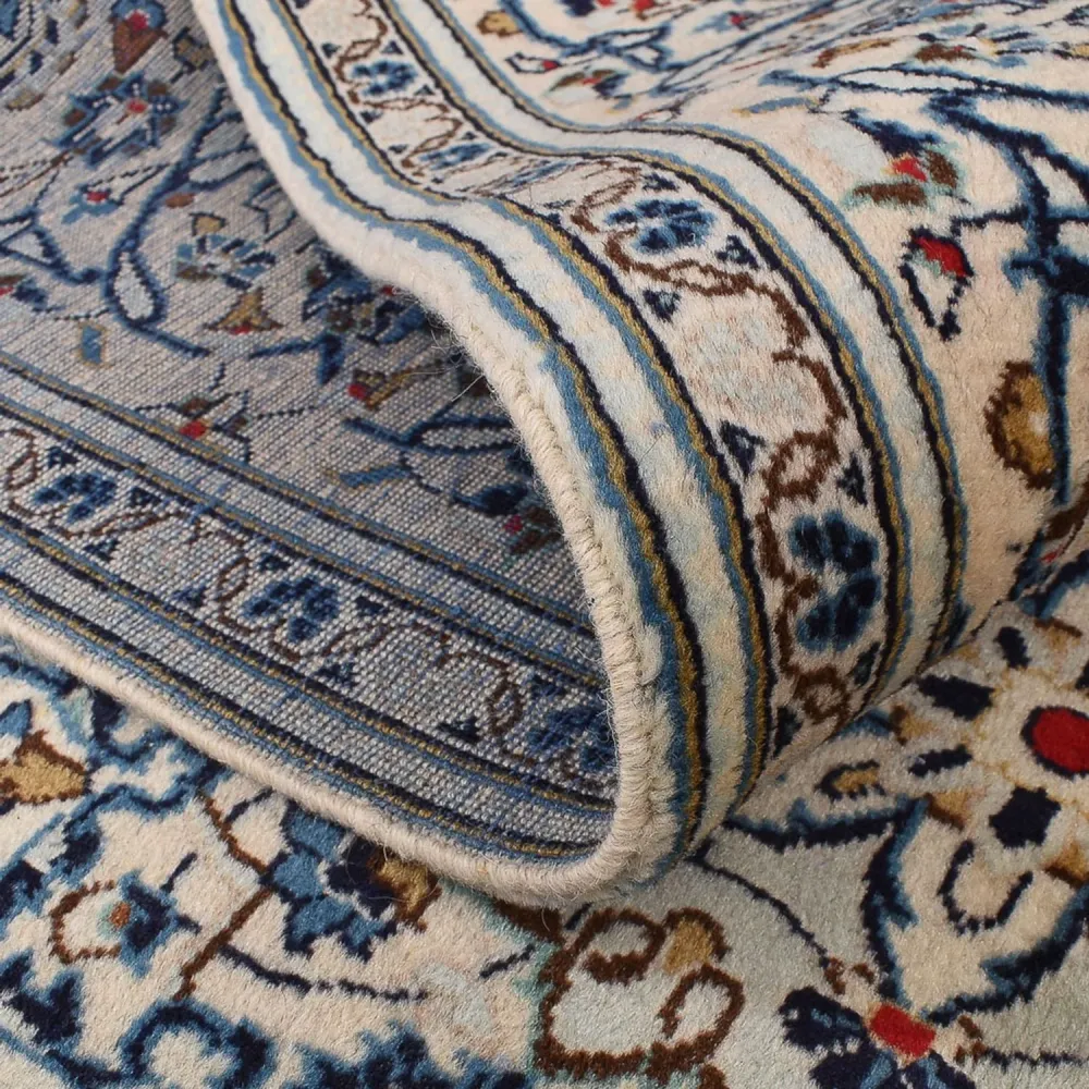 Persisk teppe - Keshan - 300 x 195 cm - mørk beige