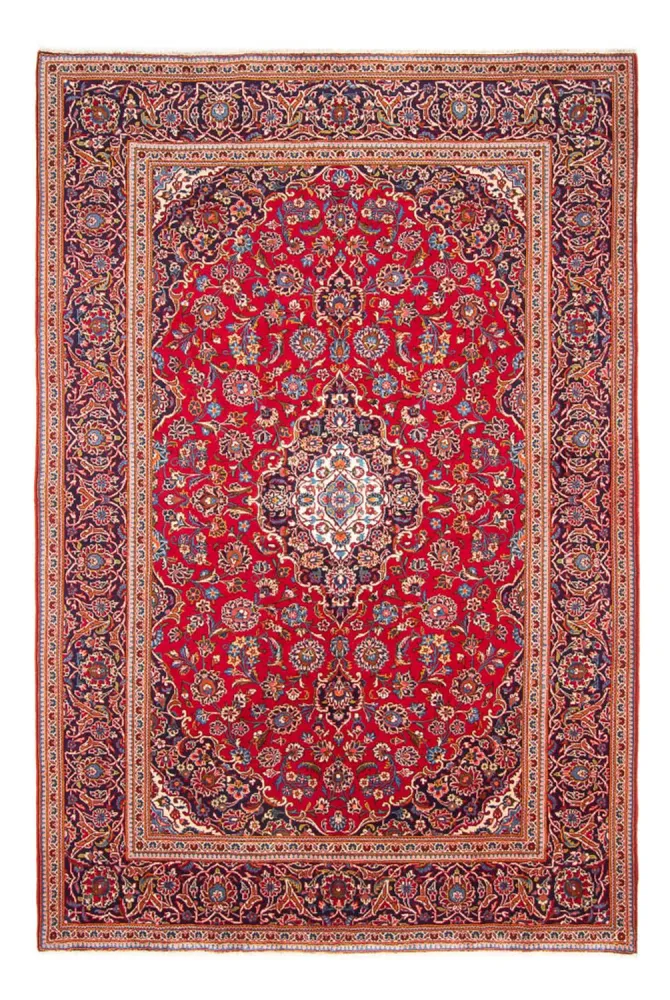 Persisk teppe - Keshan - 300 x 197 cm - rød