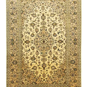 Persisk teppe - Keshan - 300 x 197 cm - beige