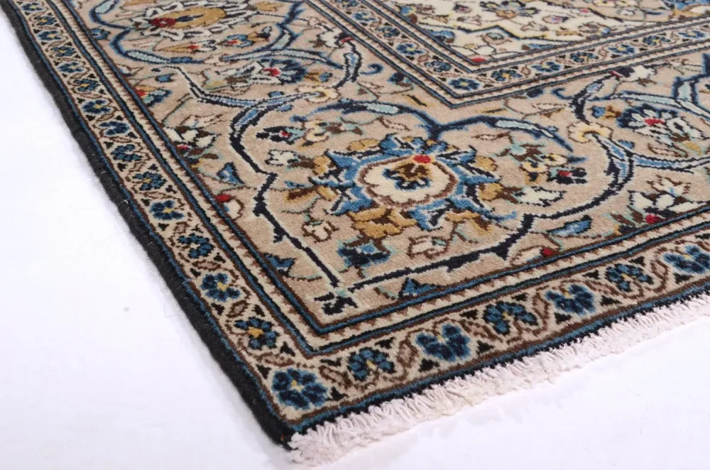 Persisk teppe - Keshan - 300 x 198 cm - beige