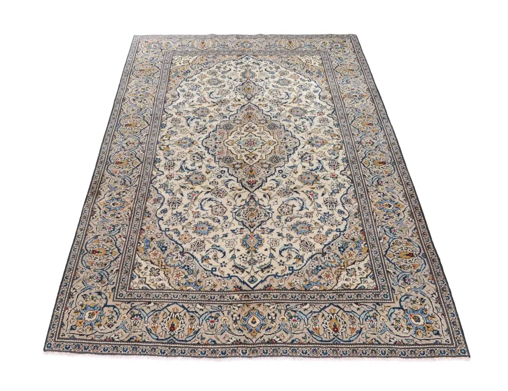 Persisk teppe - Keshan - 300 x 198 cm - beige