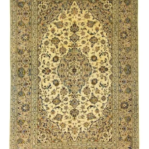 Persisk teppe - Keshan - 300 x 198 cm - beige