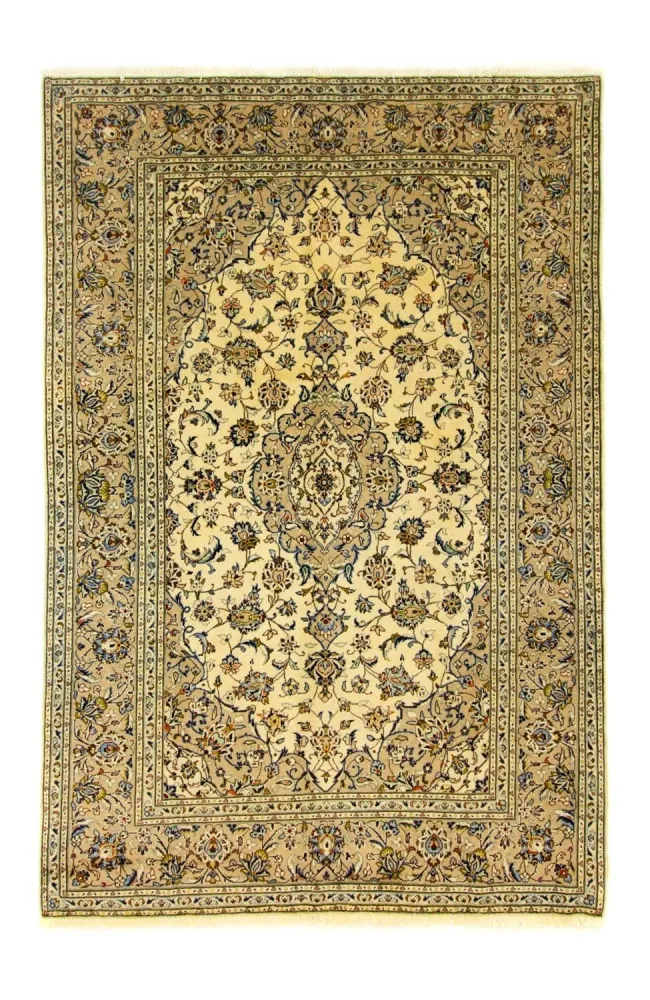 Persisk teppe - Keshan - 300 x 198 cm - beige
