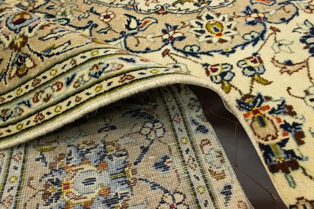 Persisk teppe - Keshan - 300 x 198 cm - beige