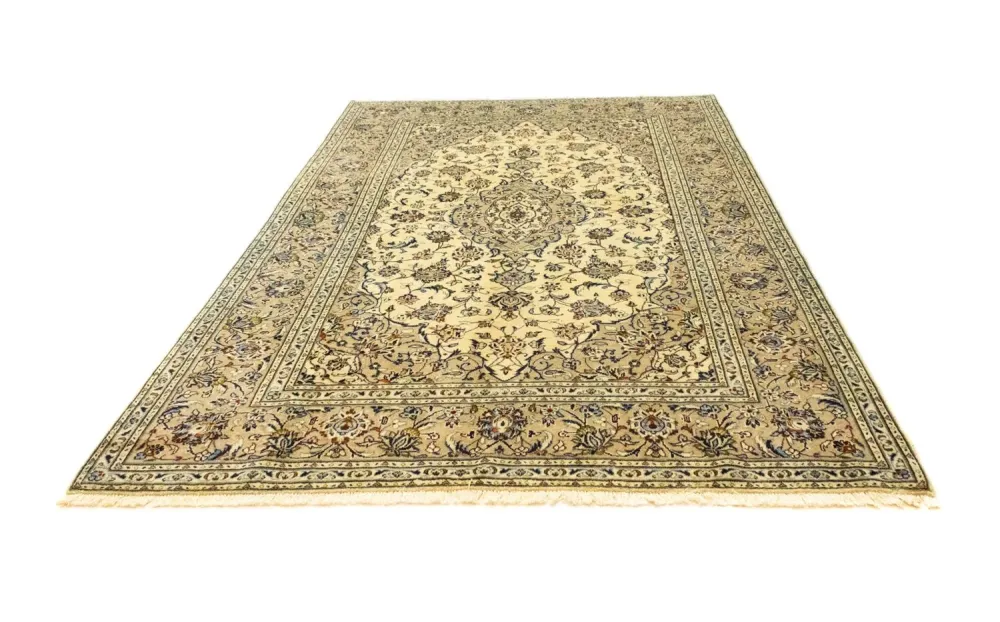 Persisk teppe - Keshan - 300 x 198 cm - beige