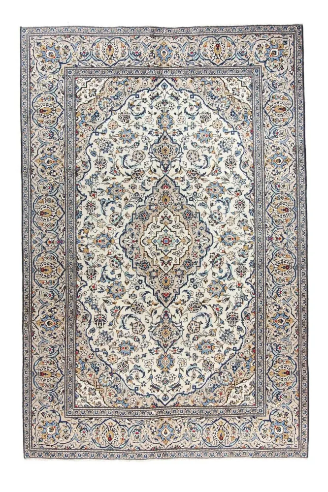 Persisk teppe - Keshan - 300 x 198 cm - beige