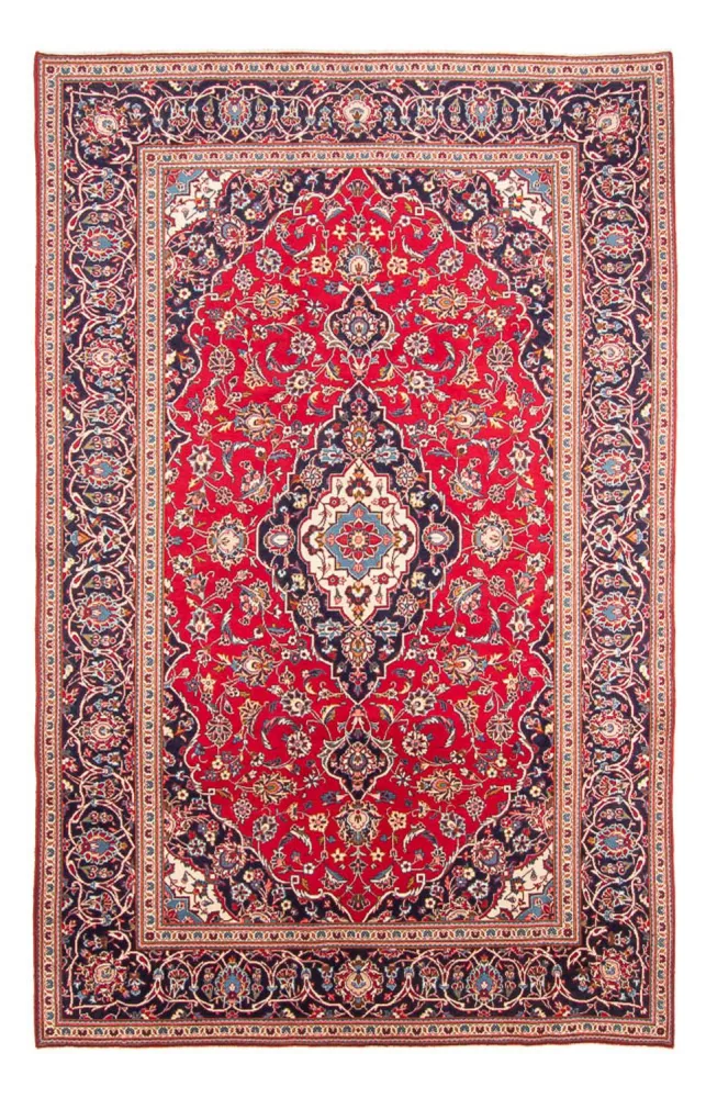 Persisk teppe - Keshan - 300 x 200 cm - rød