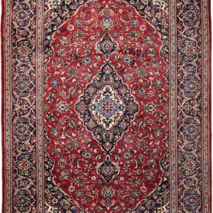 Persisk teppe - Keshan - 300 x 200 cm - rød