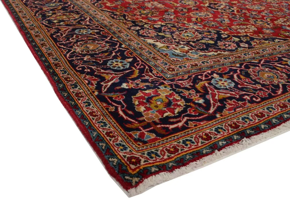 Persisk teppe - Keshan - 300 x 200 cm - rød