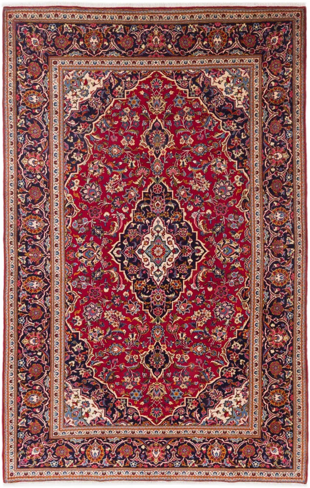 Persisk teppe - Keshan - 300 x 200 cm - rød