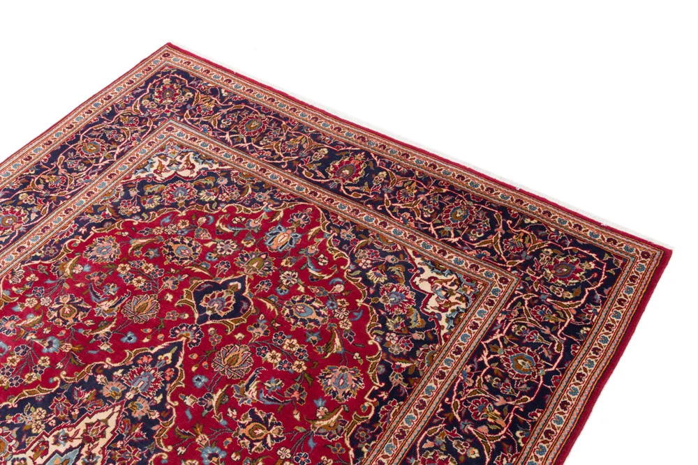 Persisk teppe - Keshan - 300 x 200 cm - rød
