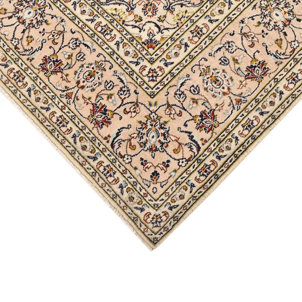 Persisk teppe - Keshan - 300 x 200 cm - lys beige