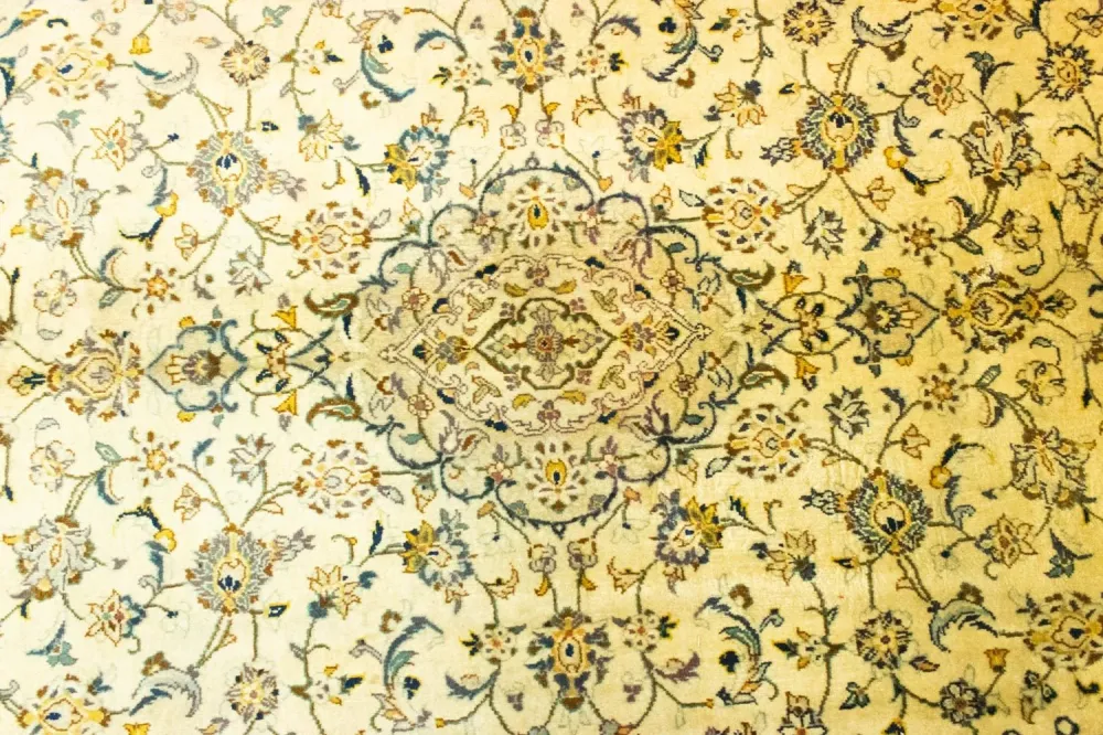 Persisk teppe - Keshan - 300 x 202 cm - beige