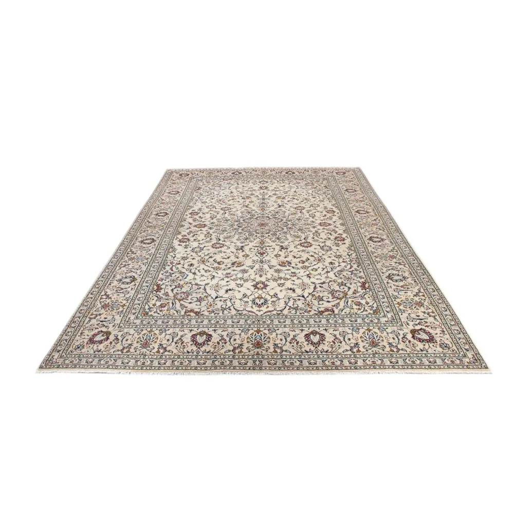 Persisk teppe - Keshan - 300 x 204 cm - beige
