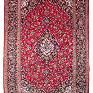 Persisk teppe - Keshan - 300 x 205 cm - rød