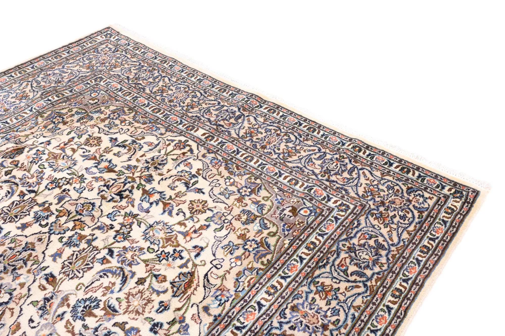 Persisk teppe - Keshan - 300 x 205 cm - krem