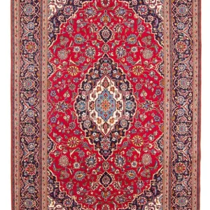 Persisk teppe - Keshan - 300 x 208 cm - rød