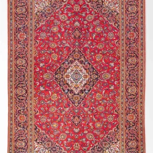Persisk teppe - Keshan - 300 x 218 cm - rød