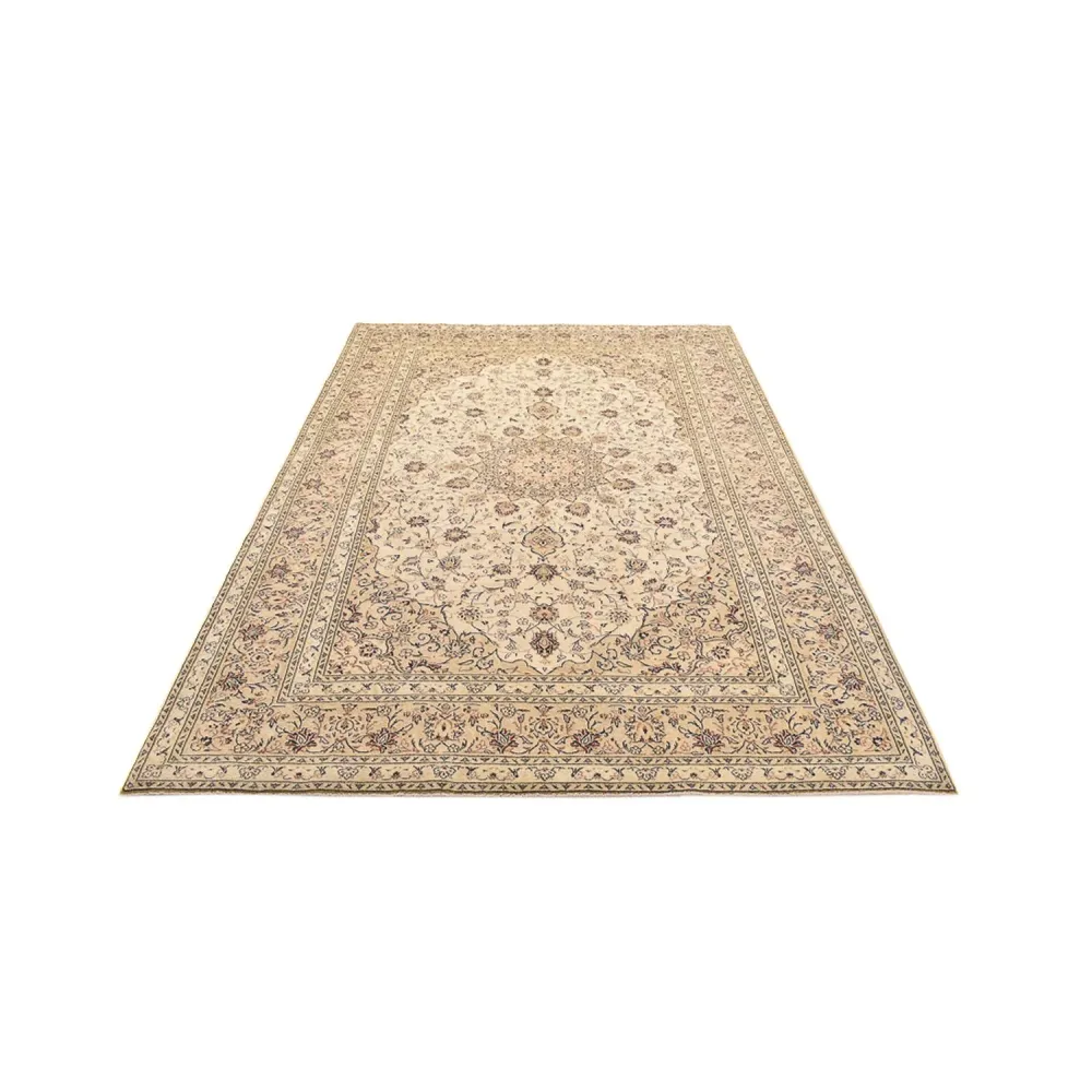 Persisk teppe - Keshan - 301 x 202 cm - beige