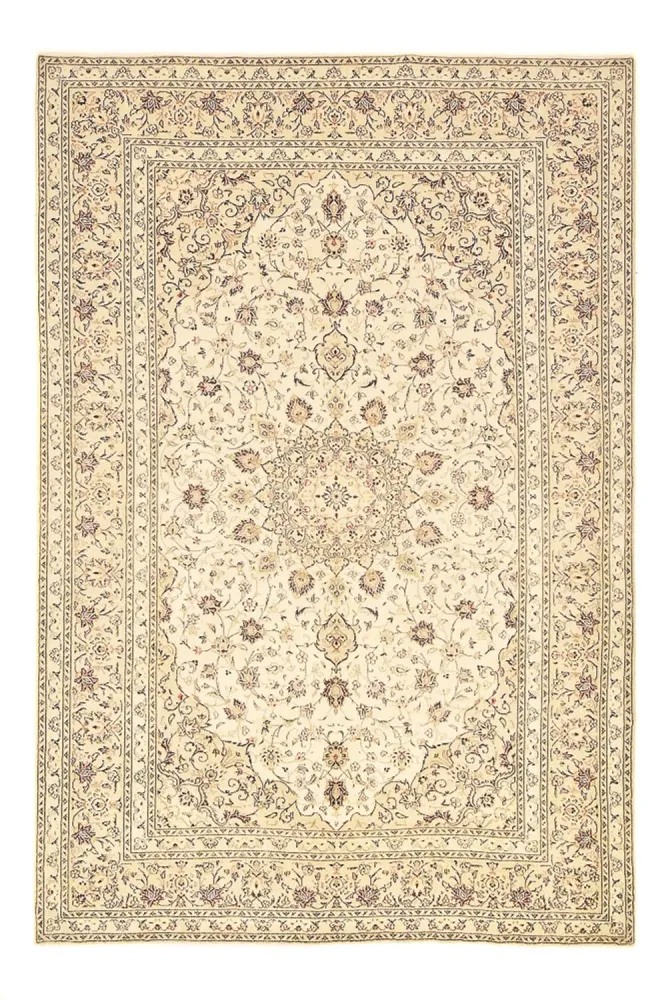 Persisk teppe - Keshan - 301 x 202 cm - beige