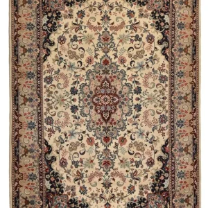Persisk teppe - Keshan - 302 x 197 cm - beige
