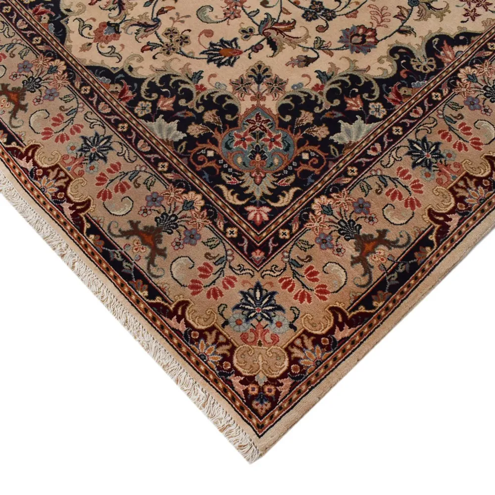 Persisk teppe - Keshan - 302 x 197 cm - beige