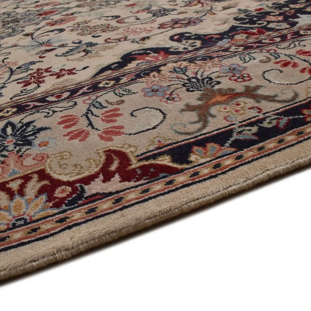 Persisk teppe - Keshan - 302 x 197 cm - beige