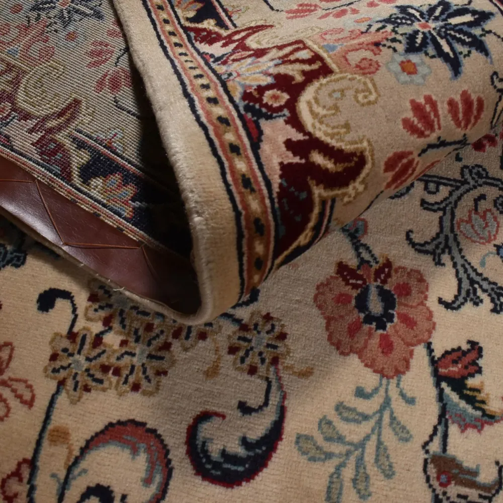 Persisk teppe - Keshan - 302 x 197 cm - beige