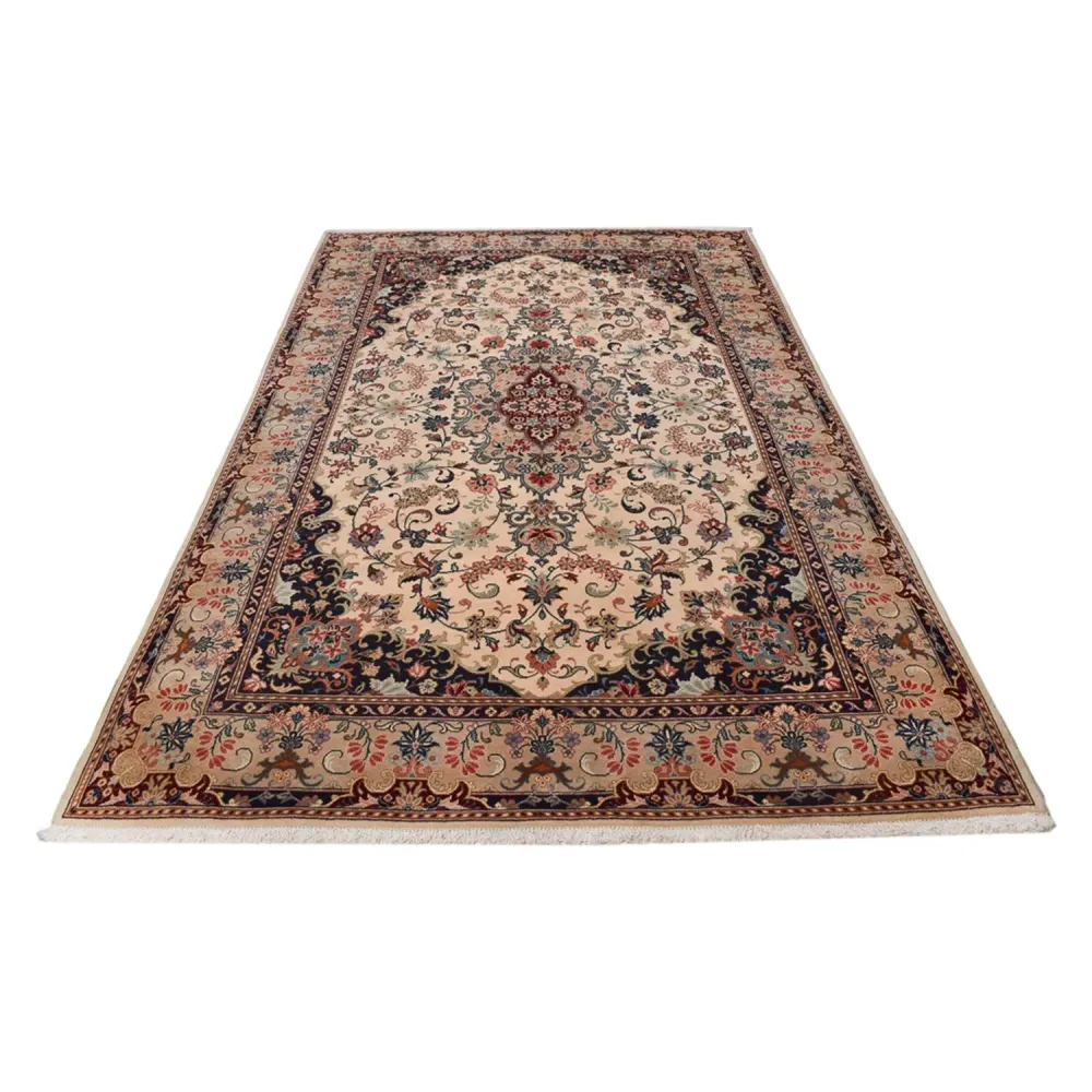 Persisk teppe - Keshan - 302 x 197 cm - beige