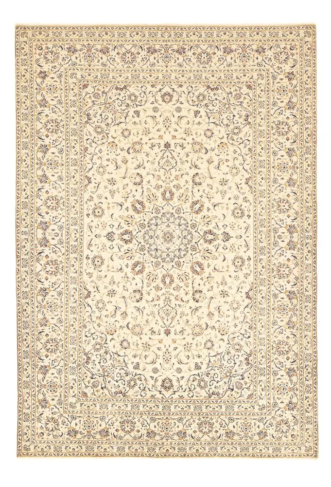 Persisk teppe - Keshan - 303 x 198 cm - beige