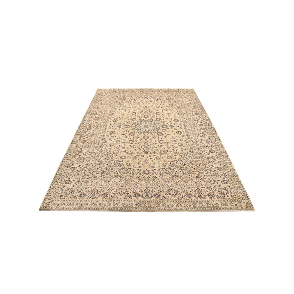 Persisk teppe - Keshan - 303 x 198 cm - beige
