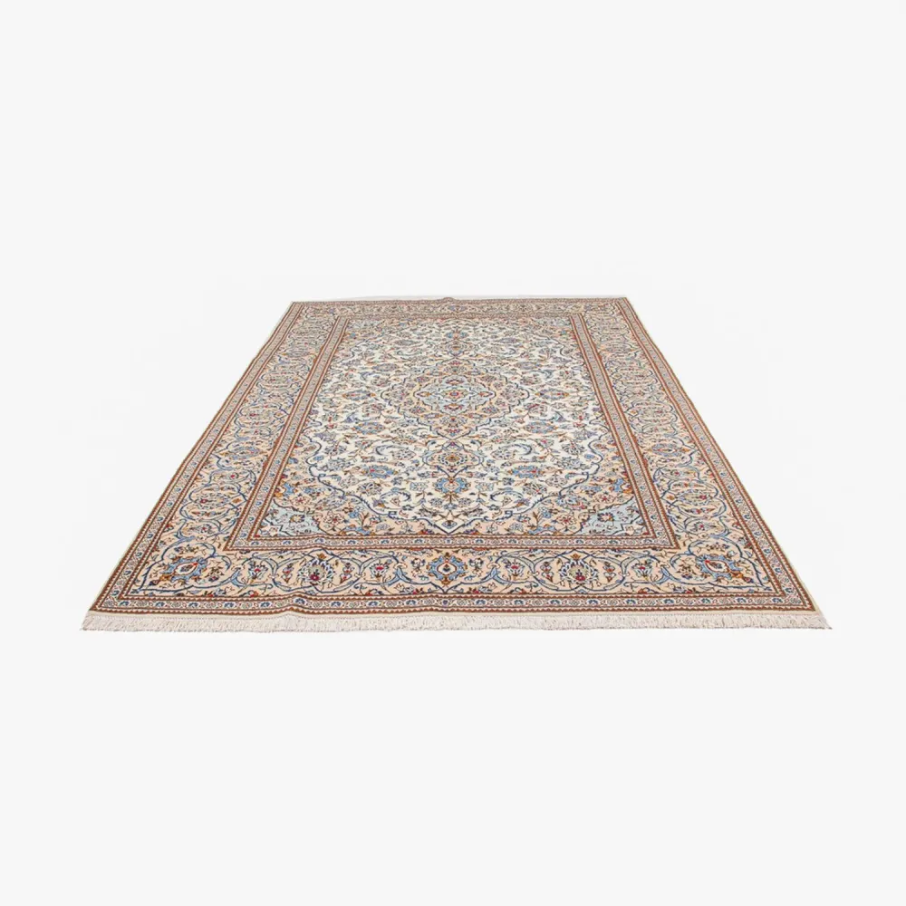 Persisk teppe - Keshan - 303 x 200 cm - beige