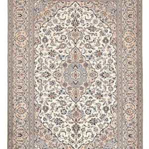 Persisk teppe - Keshan - 303 x 202 cm - mørk beige