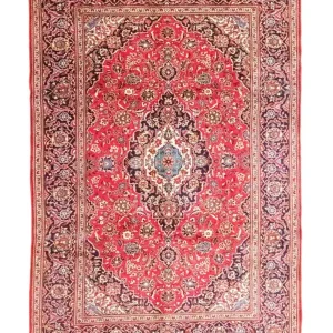 Persisk teppe - Keshan - 304 x 210 cm - rød