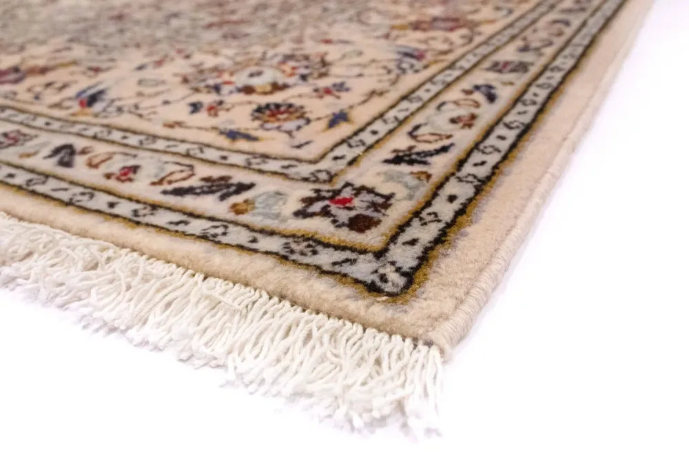 Persisk teppe - Keshan - 305 x 200 cm - beige