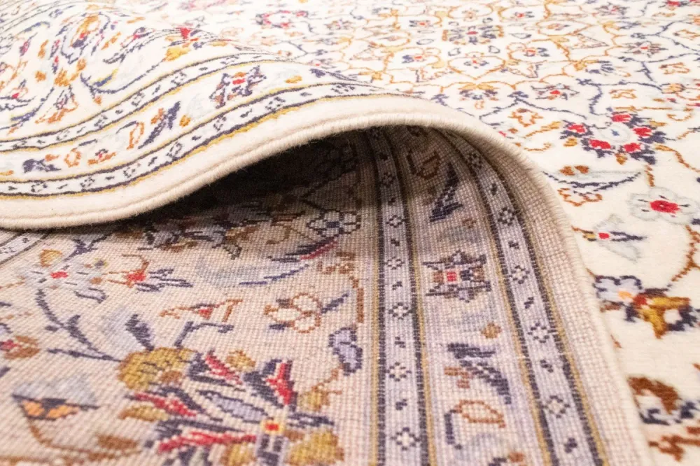 Persisk teppe - Keshan - 305 x 200 cm - beige