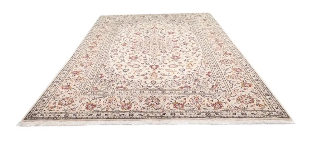 Persisk teppe - Keshan - 305 x 200 cm - beige