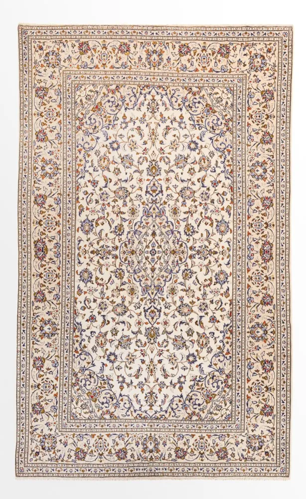Persisk teppe - Keshan - 305 x 200 cm - beige