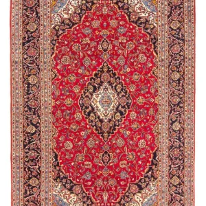 Persisk teppe - Keshan - 305 x 209 cm - rød
