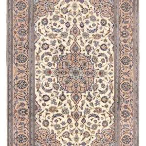 Persisk teppe - Keshan - 306 x 192 cm - krem