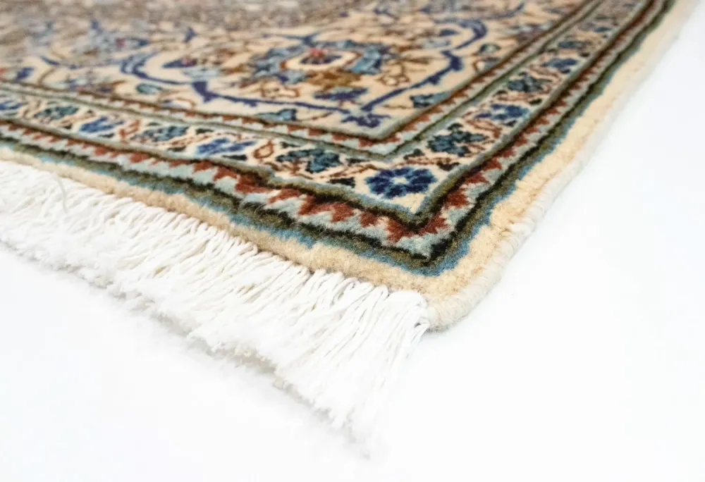 Persisk teppe - Keshan - 306 x 195 cm - beige