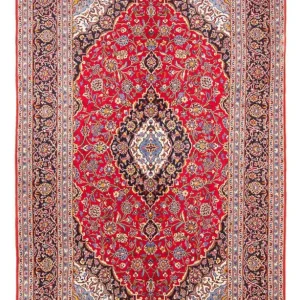 Persisk teppe - Keshan - 306 x 200 cm - rød