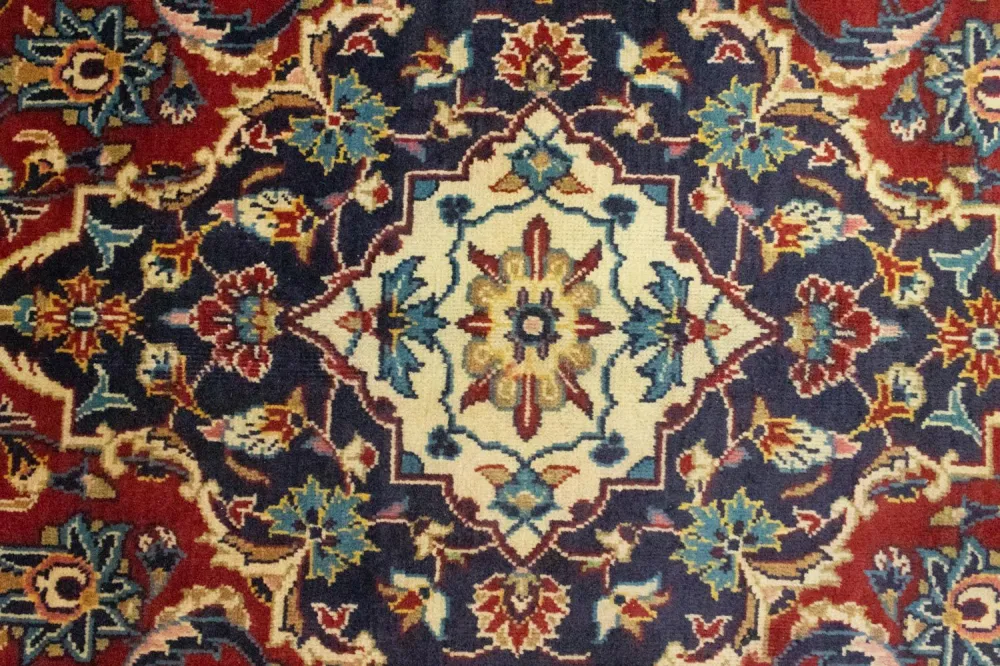 Persisk teppe - Keshan - 307 x 192 cm - rød
