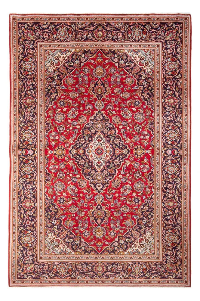 Persisk teppe - Keshan - 307 x 203 cm - rød