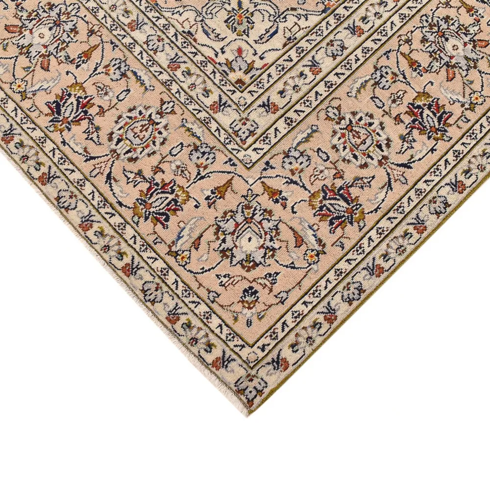 Persisk teppe - Keshan - 308 x 208 cm - lys beige
