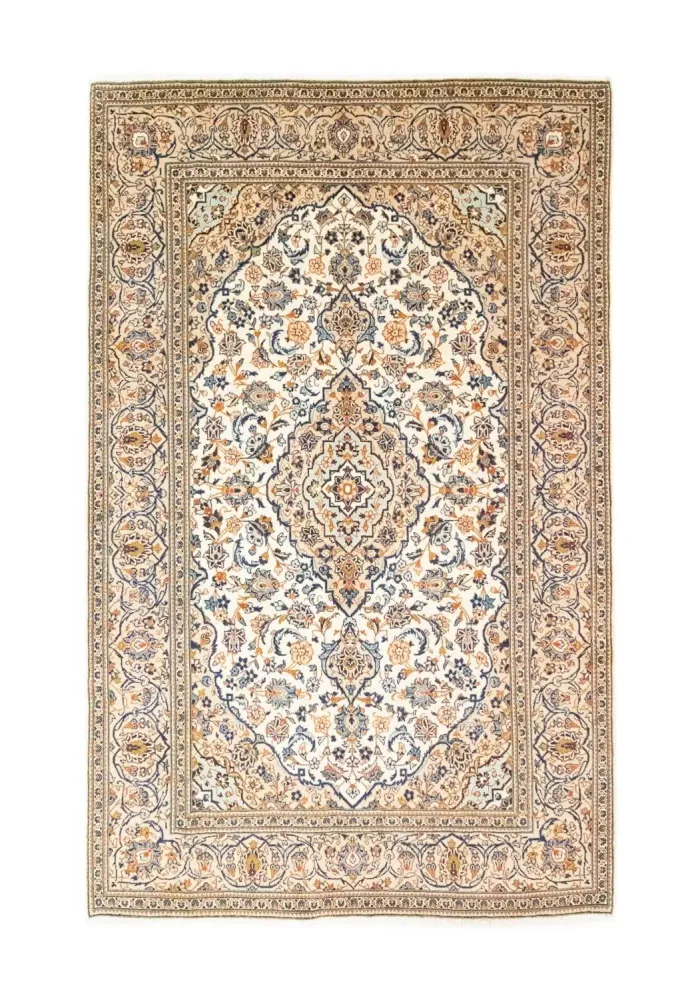 Persisk teppe - Keshan - 309 x 195 cm - blå