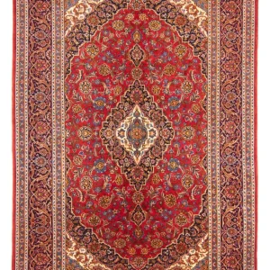 Persisk teppe - Keshan - 309 x 212 cm - rød