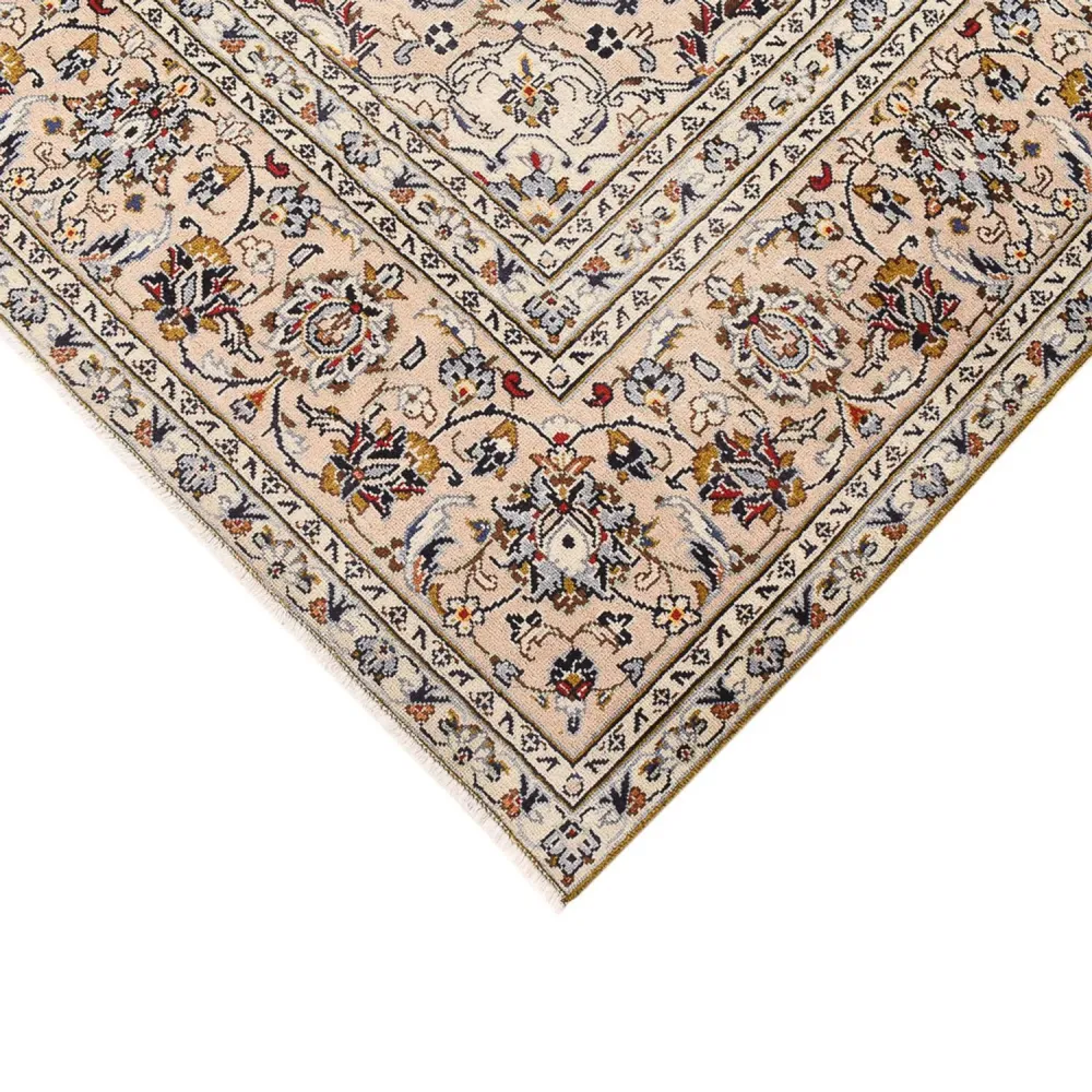 Persisk teppe - Keshan - 310 x 215 cm - lys beige